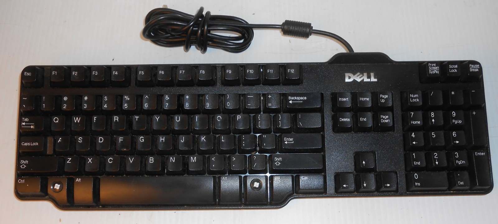 Dell SK-8115 USB Wired Keyboard - Black Tested