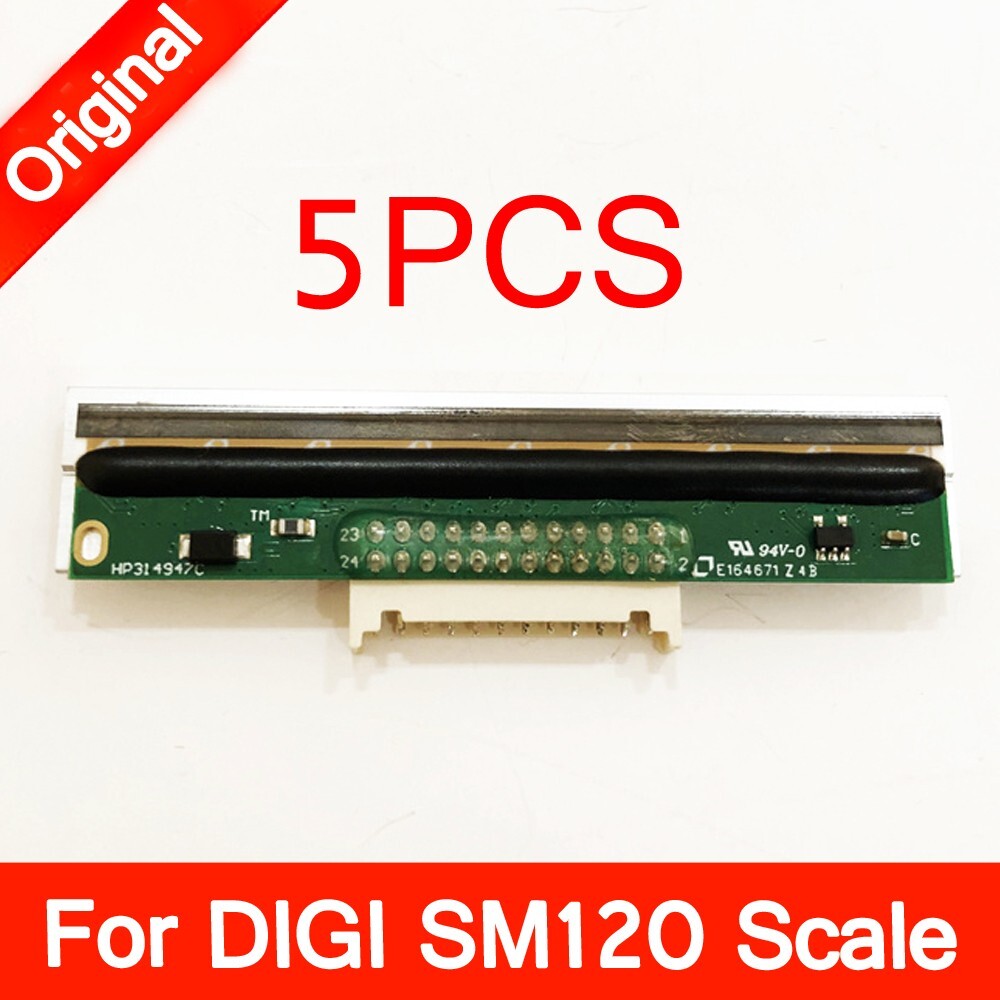 5PCS Original Thermal Printhead For DIGI SM120 label printing scales Print Head