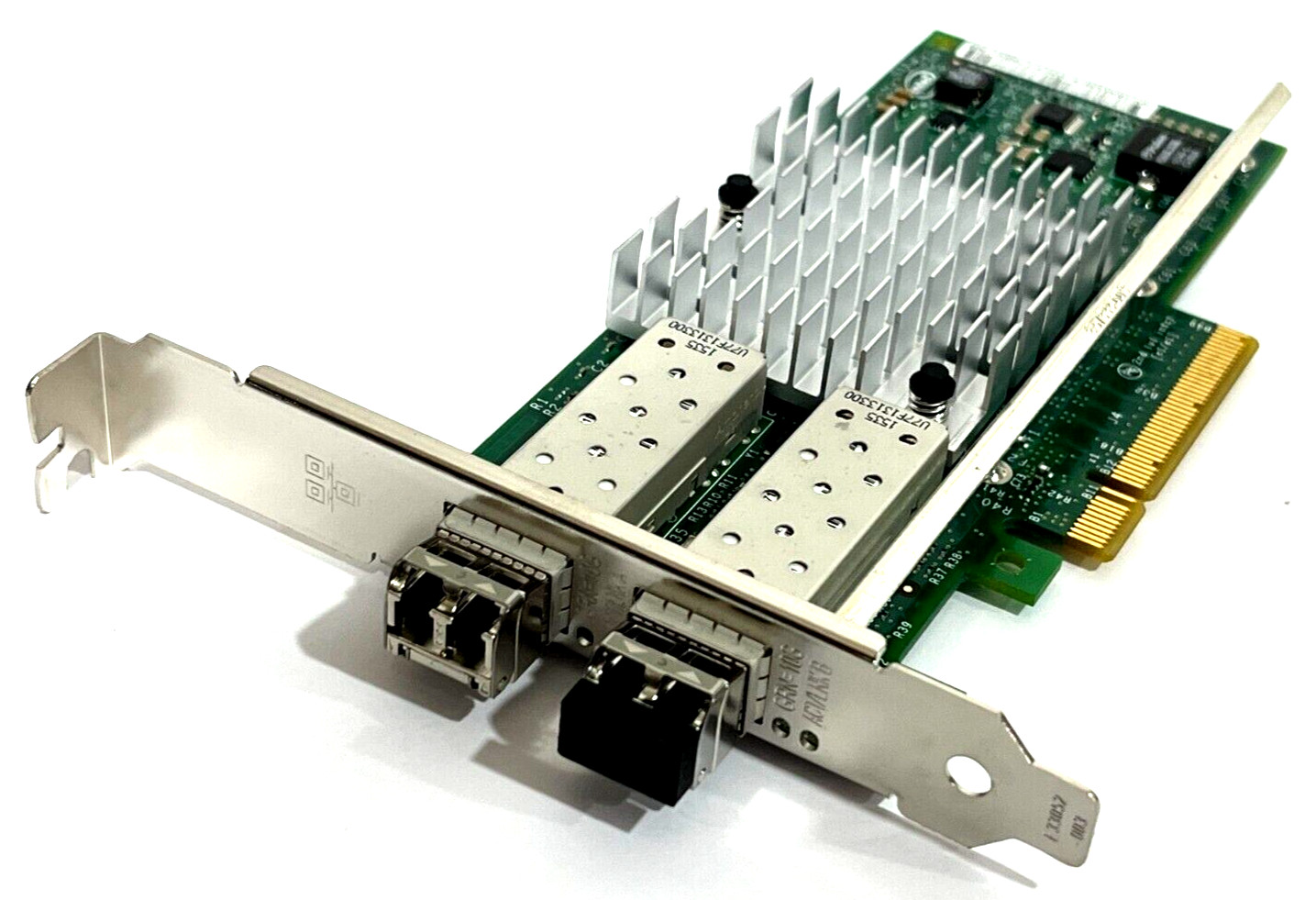 Intel Genuine X520-DA2 PCIe Adapter CNA  10 Gbps Dual Port w/ Yotta Mark & SFPs