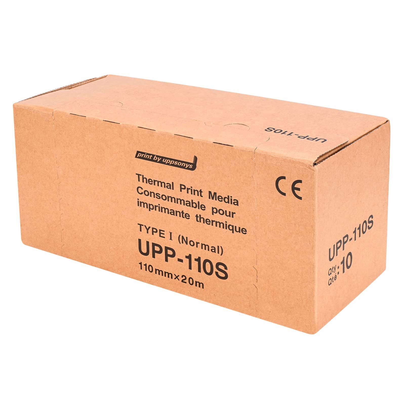 Uppsonys Compatible UPP-110S Ultrasound Paper 10 Rolls,Type I Black and White...