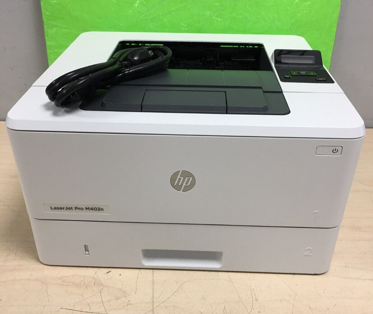 HP LaserJet Pro M402N Monochrome Laser Printer  9,766 PAGES COUNT (TESTED)