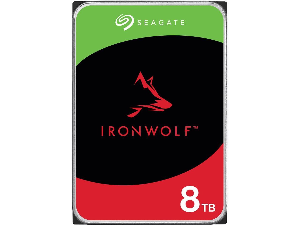 Seagate 8TB Hard Drive 3.5" 7200 RPM 256MB Cache Internal HDD ST8000VN004