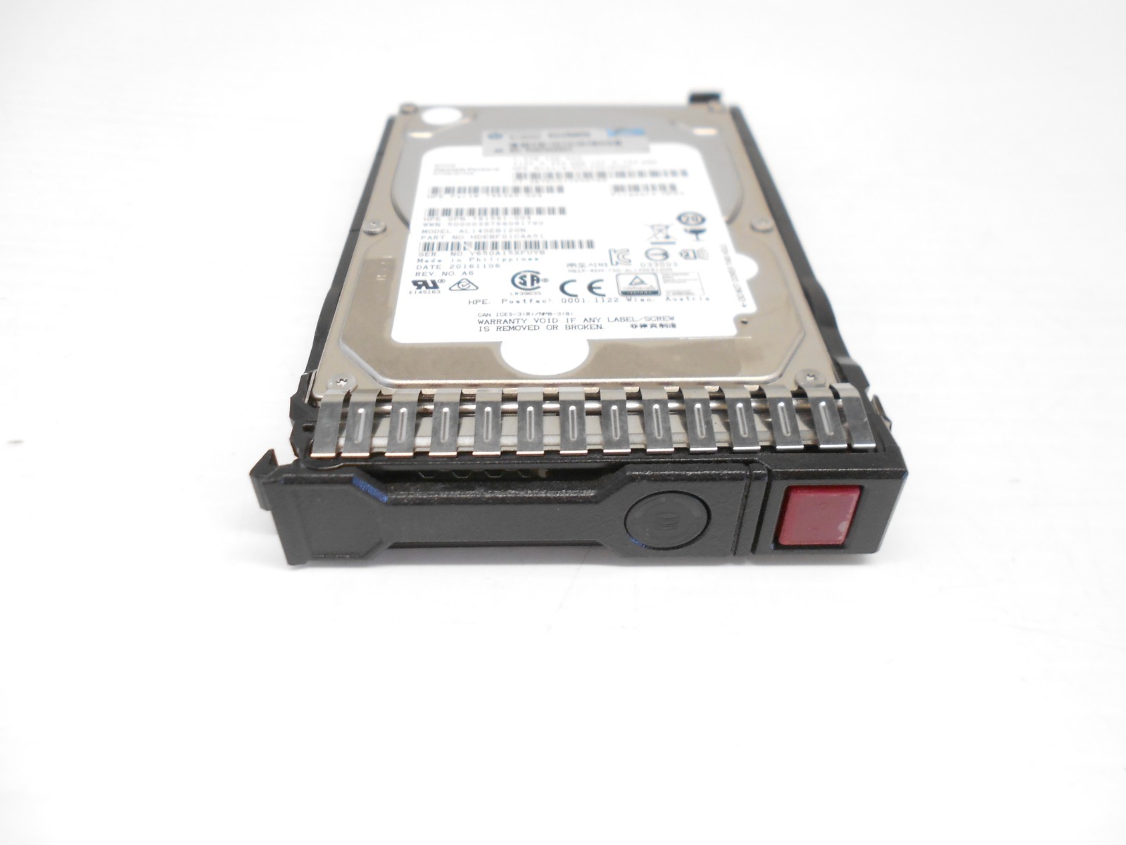 HP 1.2TB 10K SAS 2.5" 12G Server Hard Drive DL120 DL360 DL380 G9 G8 G10 796365