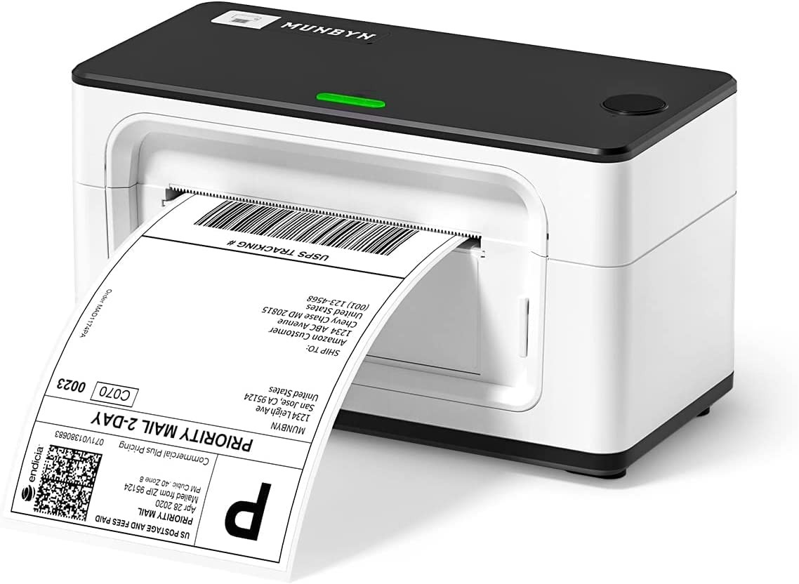 MUNBYN RealWriter 941 Bluetooth USB 4x6 Thermal Label Printer
