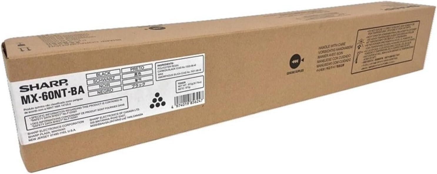 Genuine  SHARP MX-60NT-BA (MX-2630N) Black Toner Cartridge