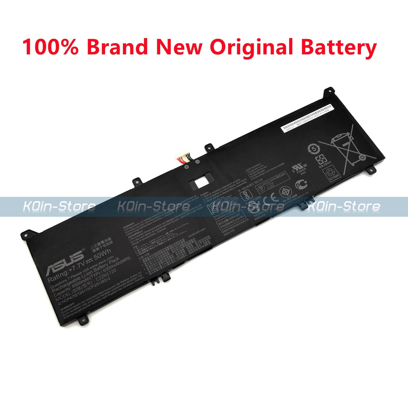 New Genuine C22N1720 C22PYJH OEM 50Wh Battery for Asus ZenBook S UX391FA UX391UA
