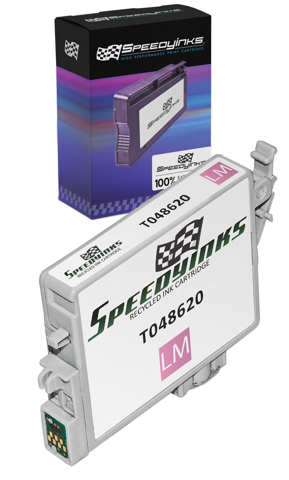 Reman T048620 for Epson T048 LIGHT MAGENTA Ink Cartridge R340 R320 R300