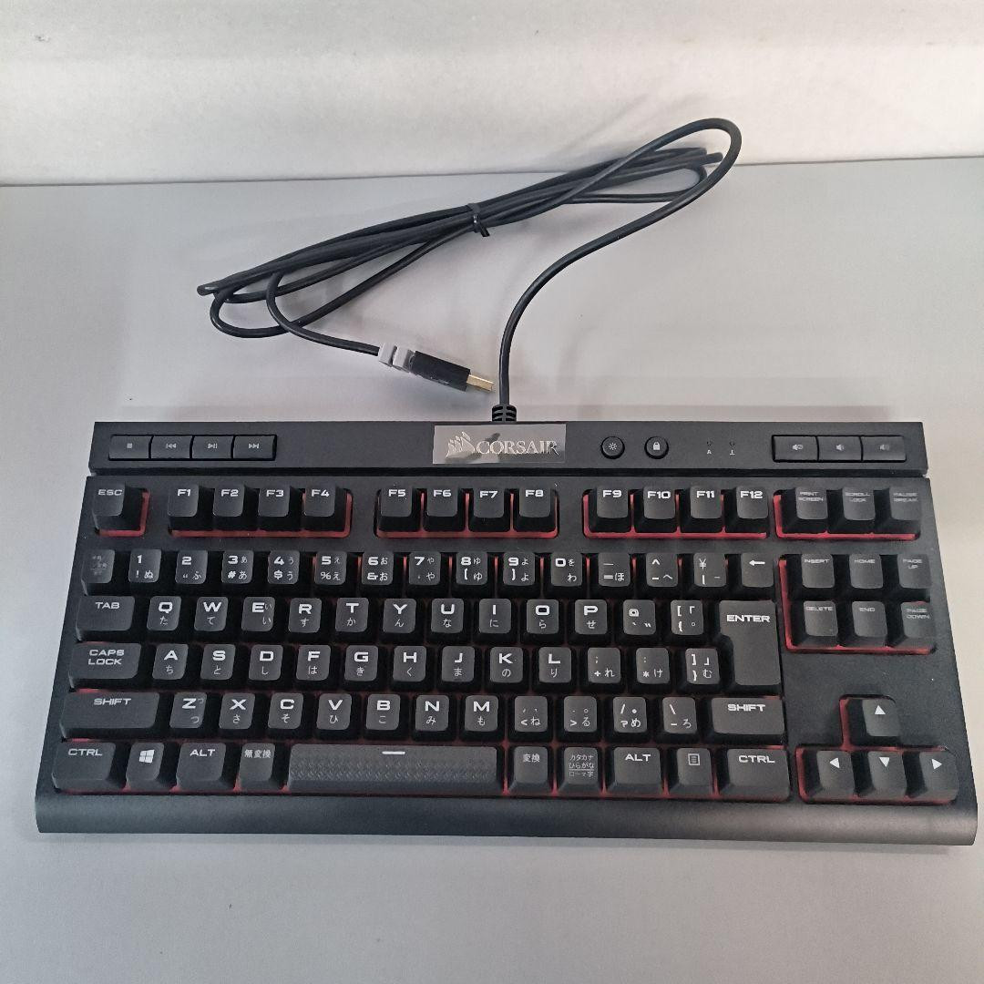 Corsair K63 Mechanical Keyboard Cherry MX Red USB-A Backlit Japanese Layout
