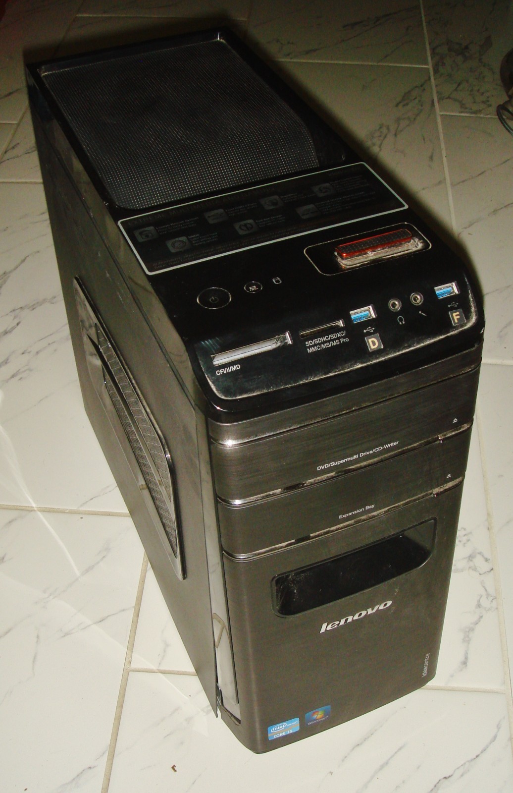 Lenovo IdeaCentre K430, MTM 31092FU  Retro Gaming  Rare Powers up for parts