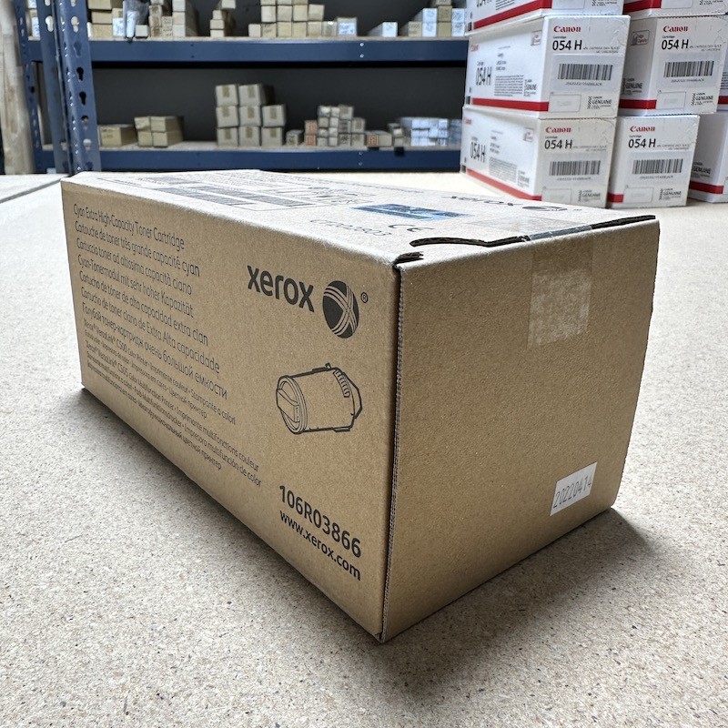 Genuine Xerox 106R03866 Cyan Extra HY Toner - Factory Sealed