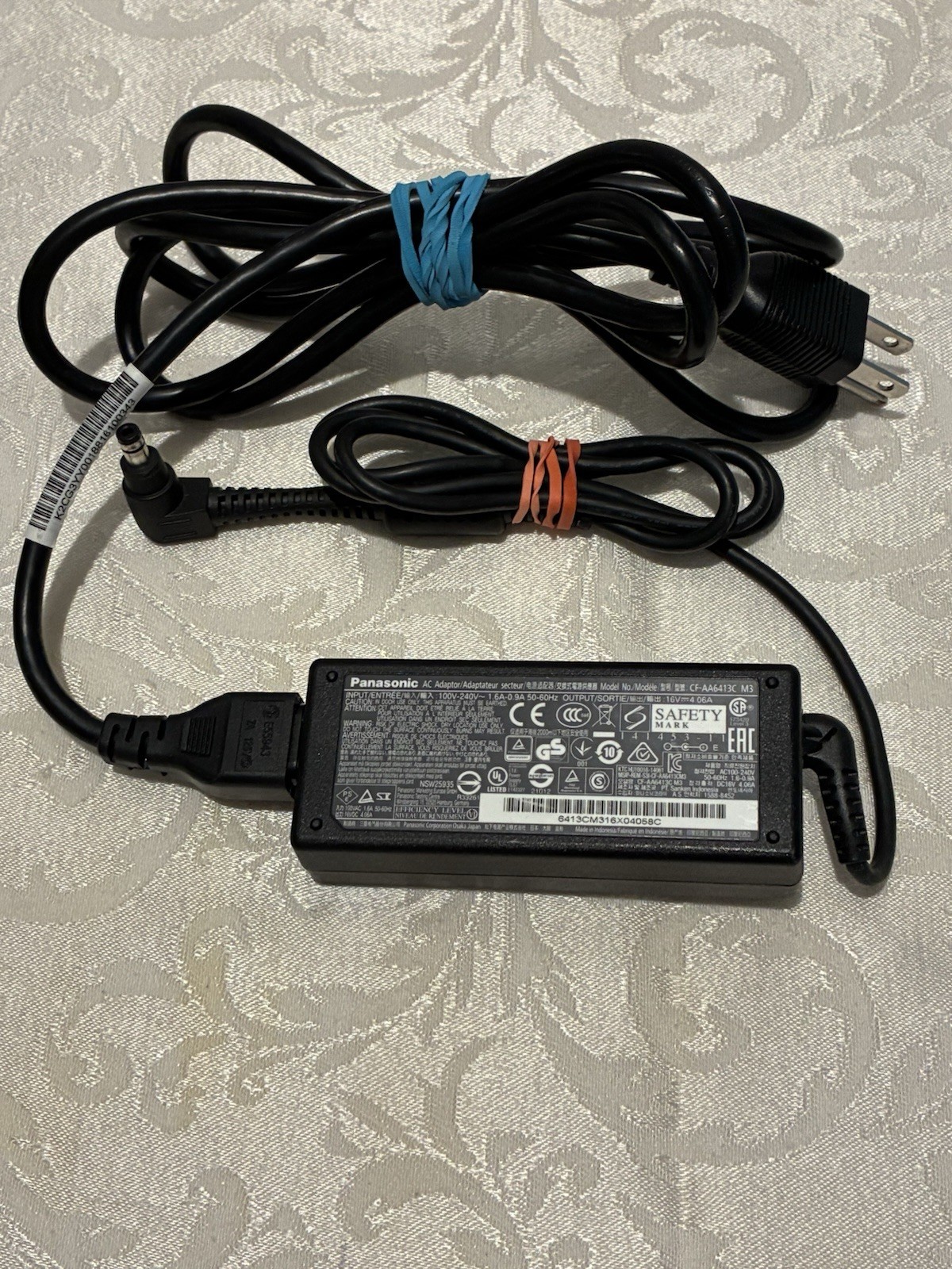 Genuine Panasonic CF-AA6413C M3 AC/DC Adapter Charger 16V 4.06A 65W w/PC