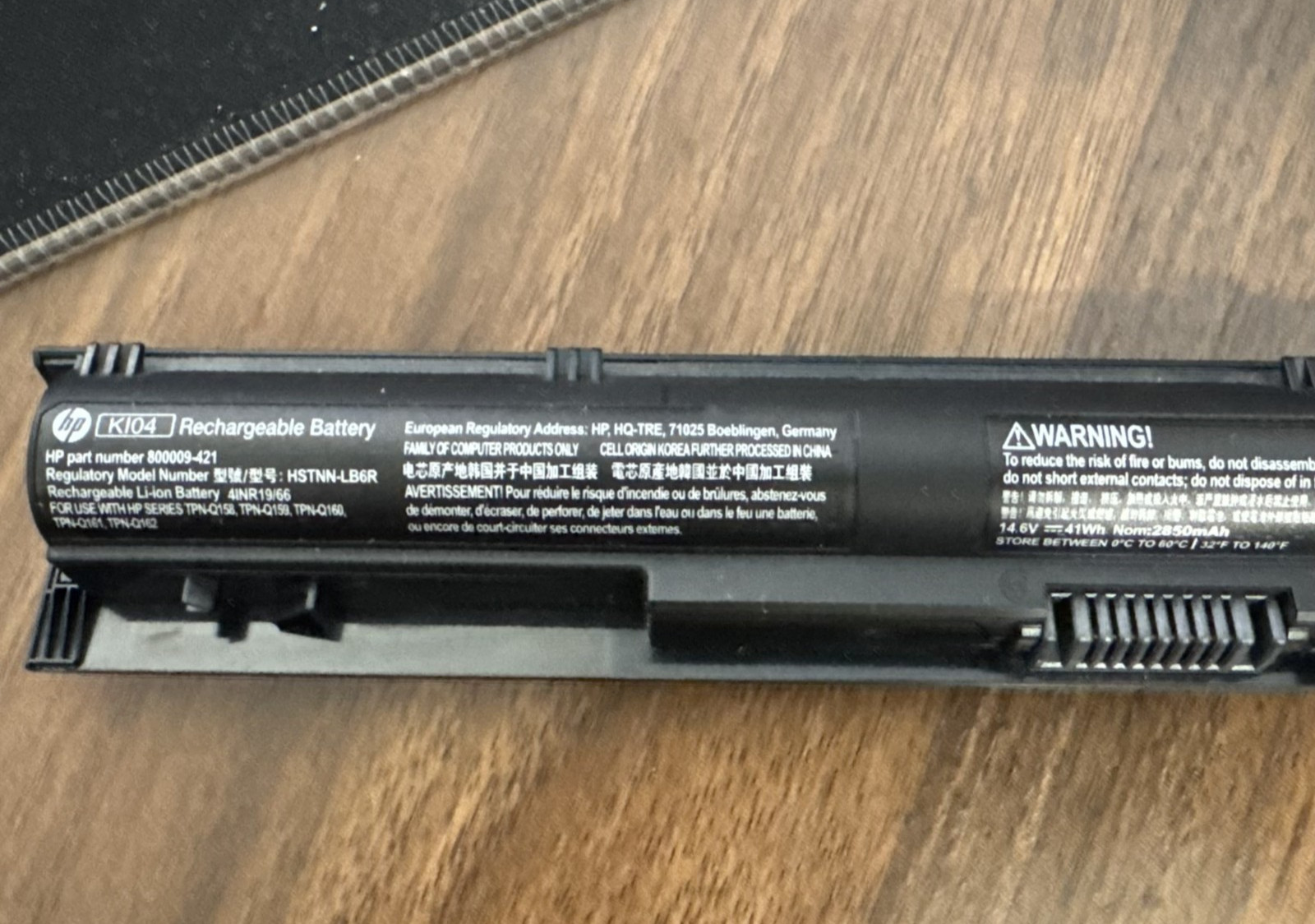 Genuine OEM KI04 K104 Battery for HP Pavilion 14 15 17 800009-421 800049-001 New