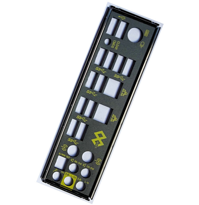 Original I/O Shield For MSI X99A XPOWER AC  Motherboard Backplate IO