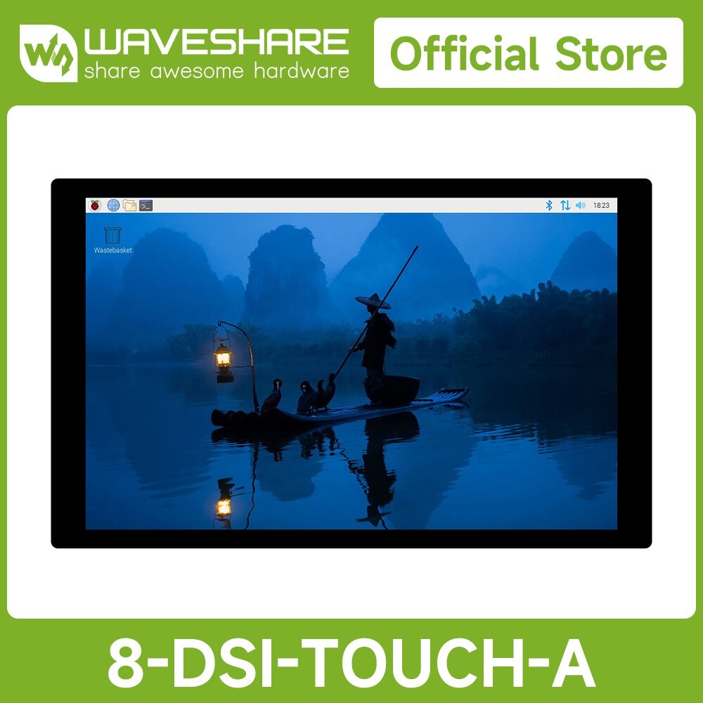 Waveshare 8inch DSI Capacitive Touch Display for Raspberry Pi 800×1280 IPS Panel