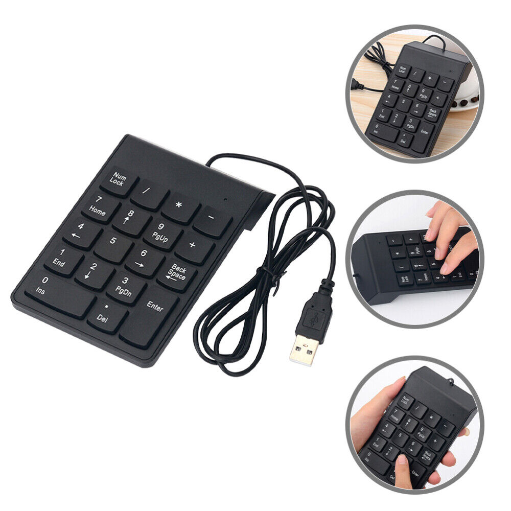 One Handed Gaming Keyboard Wired Keypad Long Lasting
