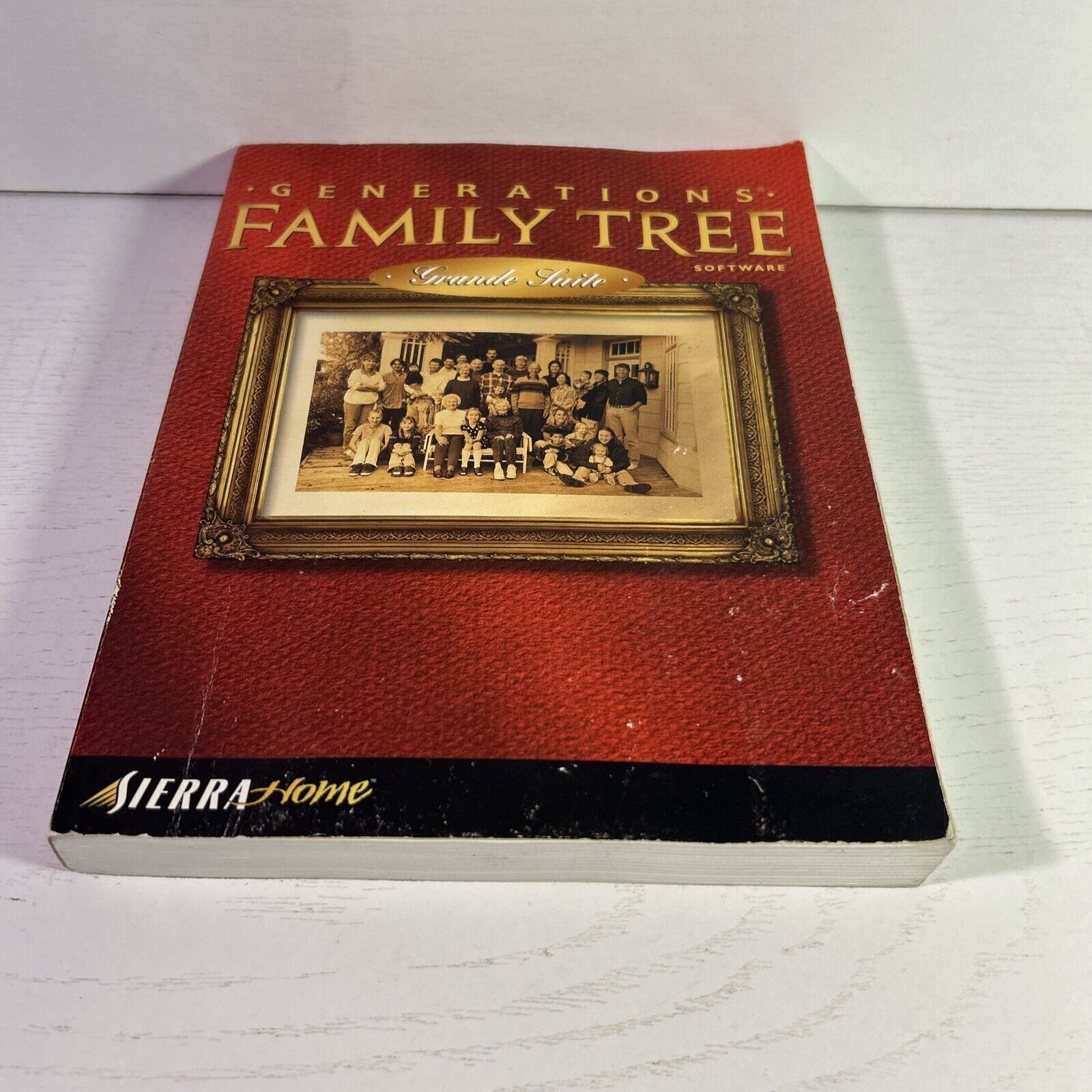 Generations Family Tree Software Grande Suite User\'s Guide Sierra Home 1998