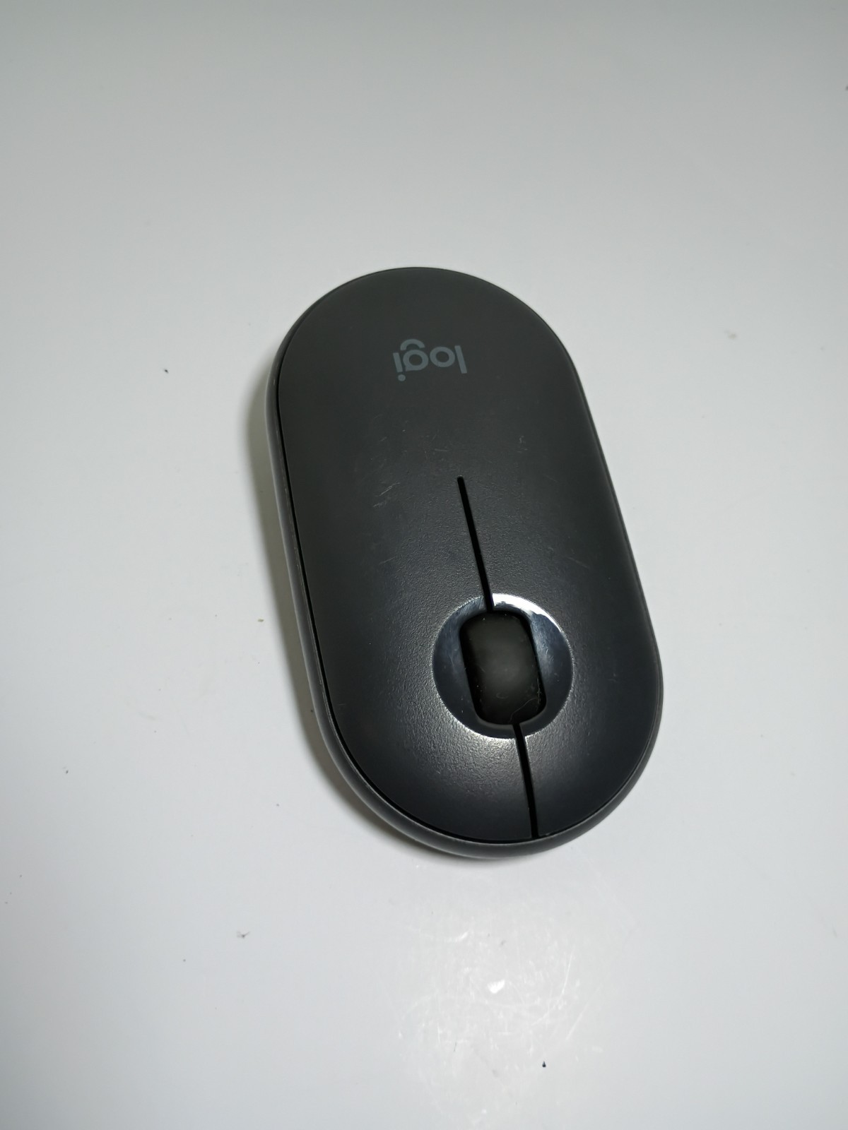 Logitech Pebble M350 Wireless Mouse Gray MR0075 - Bluetooth & USB - Tested