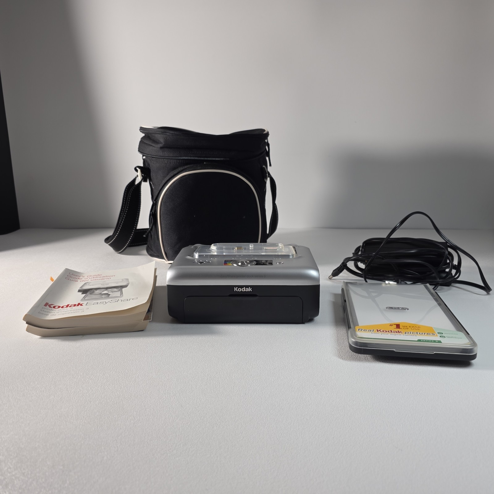 Kodak Easyshare Printer Dock Series 3 with Power Supply & Carry Case Tested 