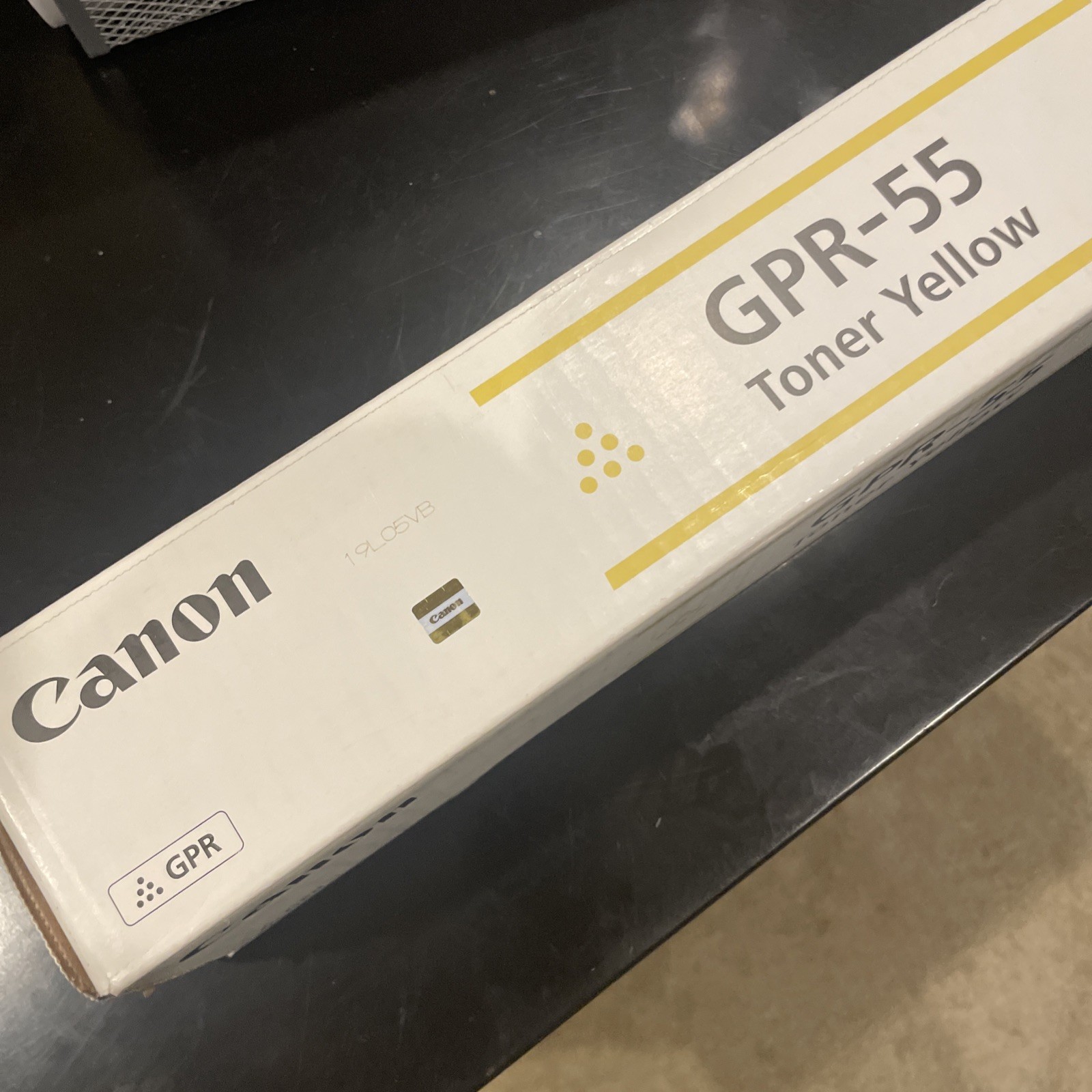 Genuine Canon GPR-55 (0484C003) Yellow Toner Cartridge - NEW SEALED