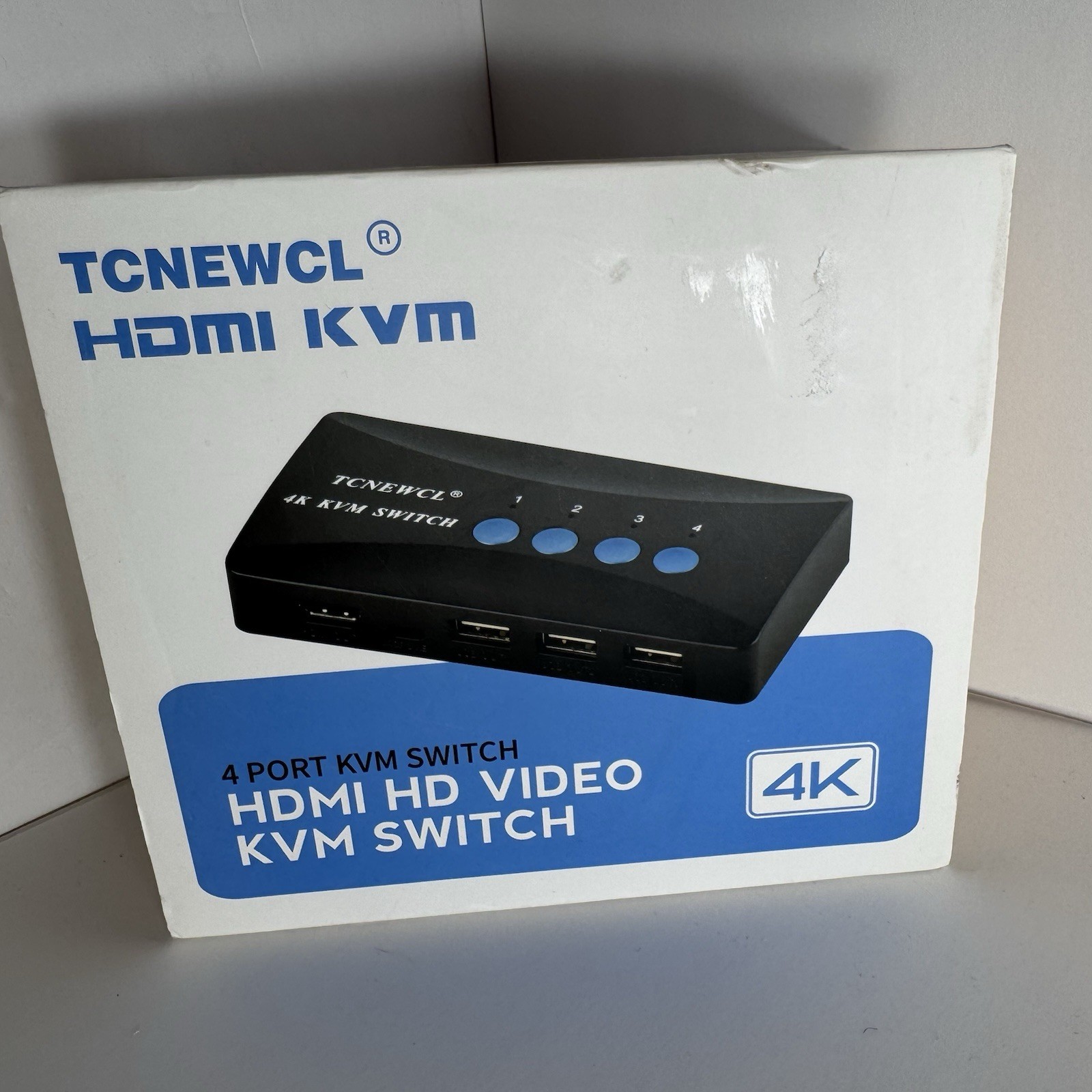 TCNEWCL HDMI HD Video KVM Switch 4-Port Model HDS-4P New