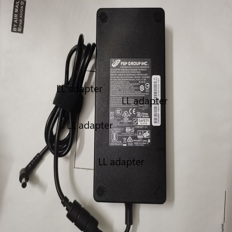 Genuine 19.5V 11.79A FSP230-AJAN3 230500F-194709556 For intel QC7 OEM 230W 5.5mm