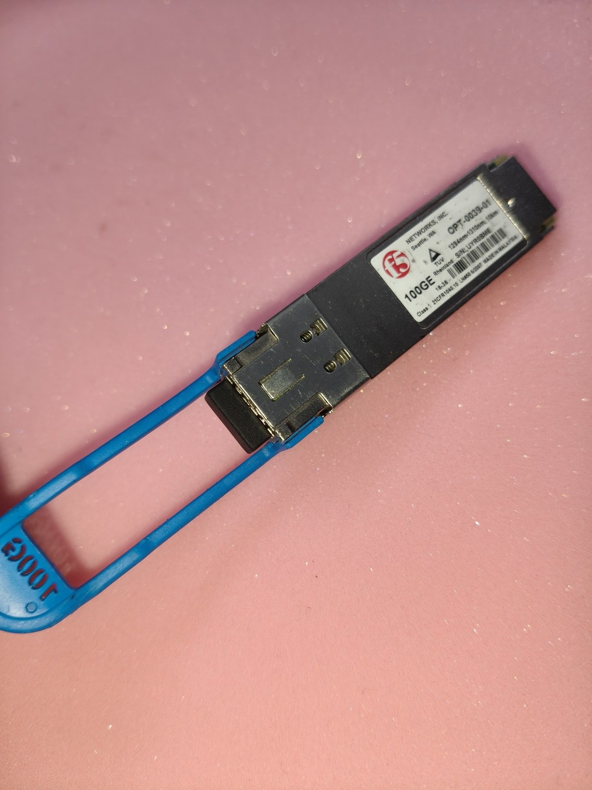1PC F5 NETWORKS OPT-0039-01 F5-UPG-QSFP28-LR4 100GE QSFP28 LR4 10km SMF Module