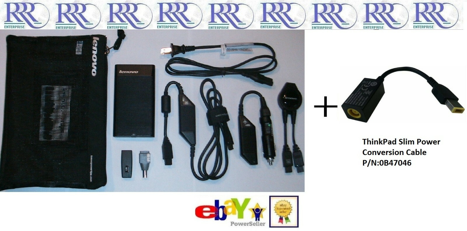 Lenovo ThinkPad AC/DC (Slim Tip) Adapter T440 T450 T460 T470 T550 T560 Yoga X1