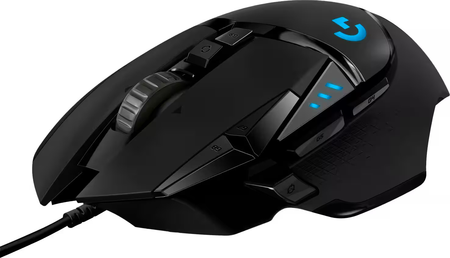 Logitech - G502 HERO Wired Optical Gaming Mouse with RGB Lighting - Wired - B...
