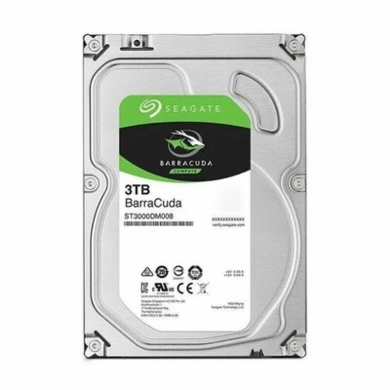 FIT FOR ST3000DM008 Seagate BarraCuda 3 TB Internal 3.5" Hard Drive 7200RPM SATA