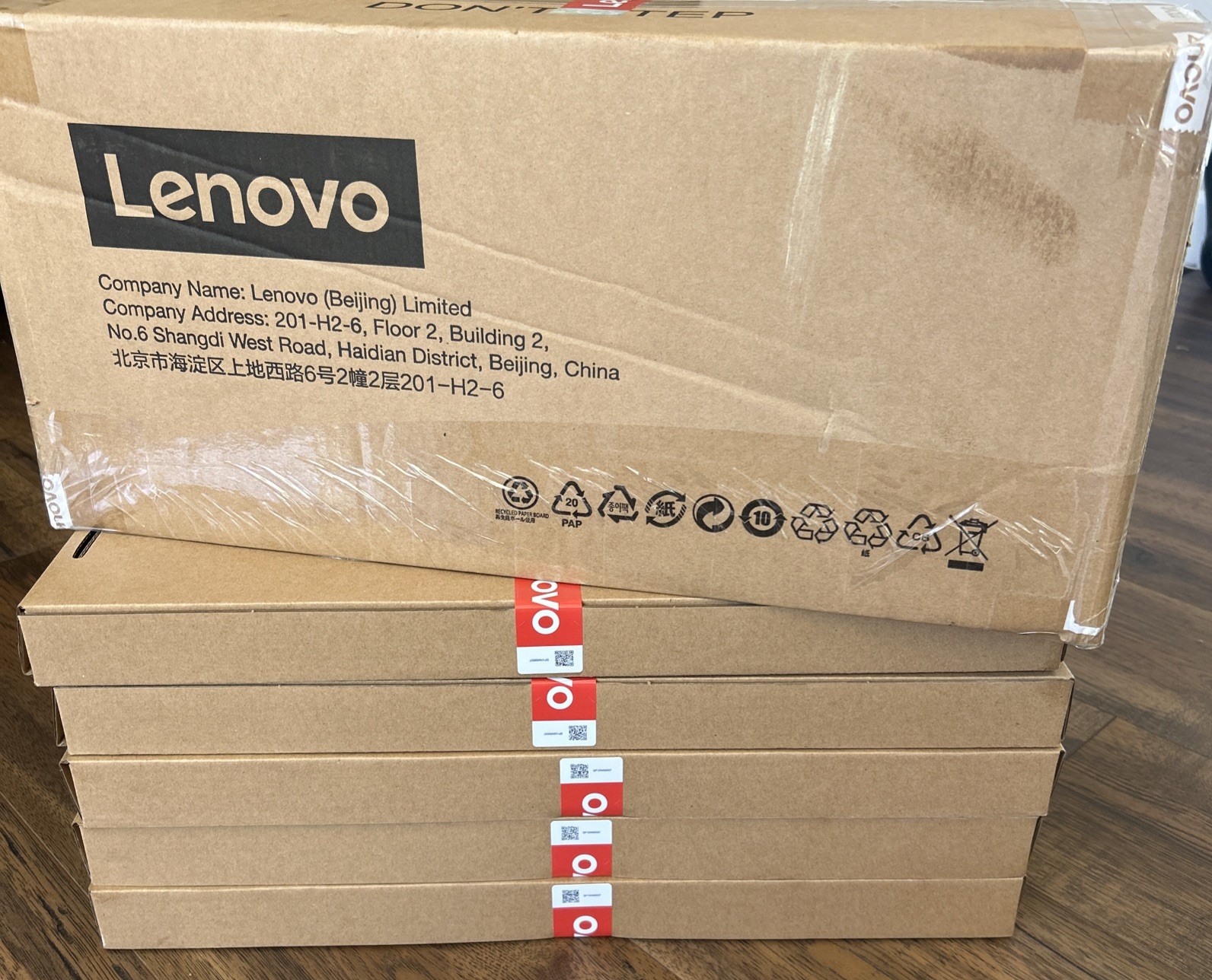 LENOVO Smartcard KB-319U USB Wired Silent Keyboard II *LOT OF  5* Factory Sealed