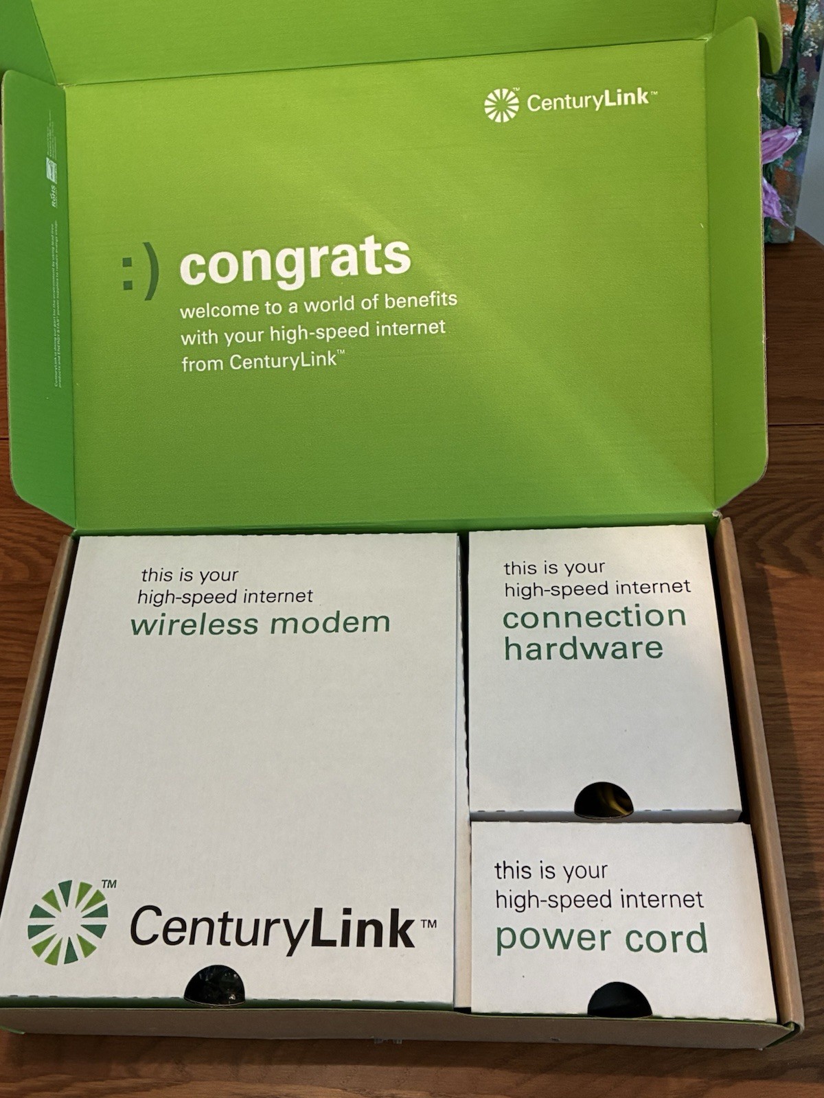 New ZyXEL PK5001Z CenturyLink DSL Wireless Modem Router