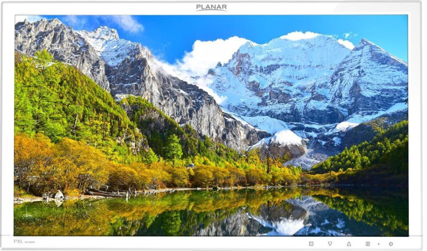 Planar PXL2470MW-WH 23.6" LED LCD Monitor - 16:9 - WHITE-- No Stand