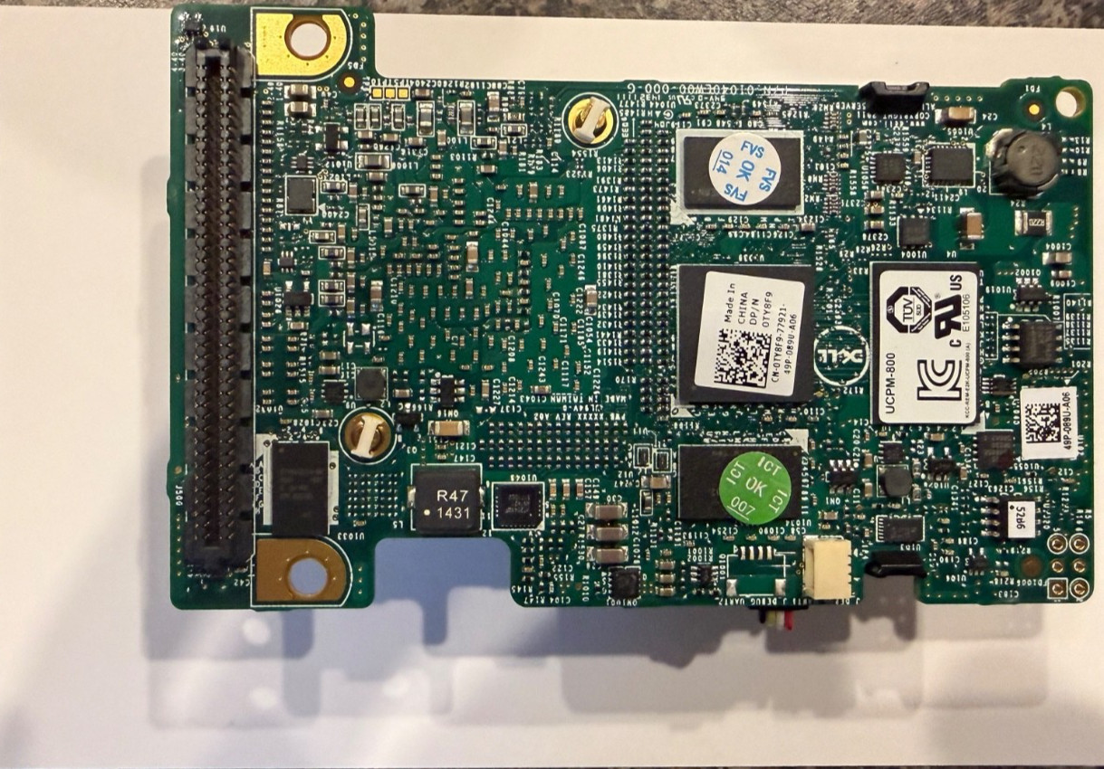 DELL PERC H710P 6GBPS 1GB Mini Mono RAID Controller 0TY8F9 TY8F9