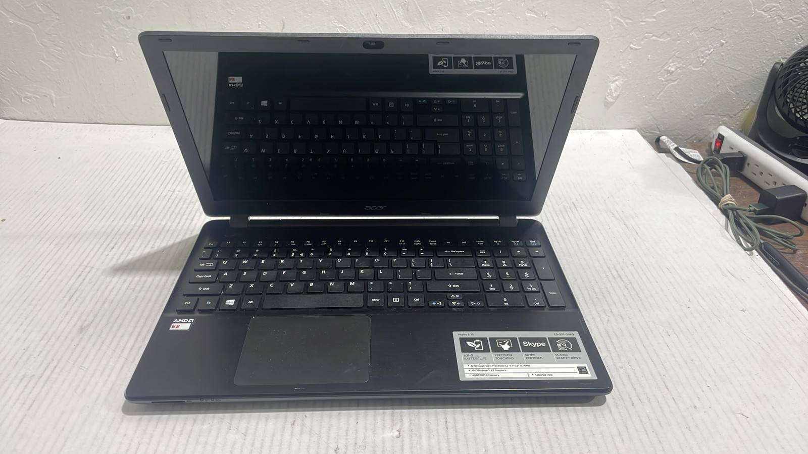 Acer Aspire E5-521-24PQ AMD E2 NXMLFAA024515058E13400 15.6" Laptop