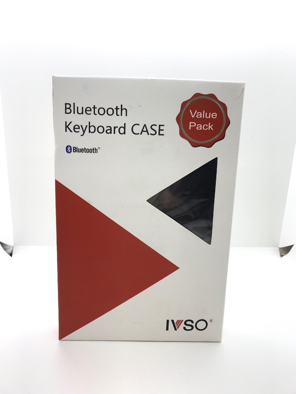 Samsung Galaxy Tab E 8.0 Keyboard Case IVSO DETACHABLE Bluetooth COLOR RED