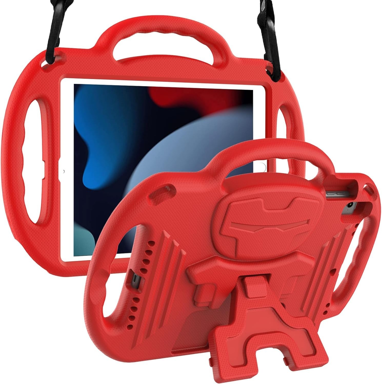 Funda Para Ninos Para Ipad De 9.ª Generacion, Funda Para Ipad De 8.ª/7.ª Gen