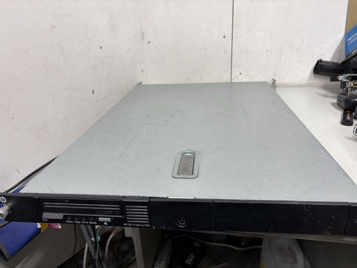 HP StorageWorks HSTNM-S004 LTO-3 Ultrium 920 Tape Drive Autoloader Untested