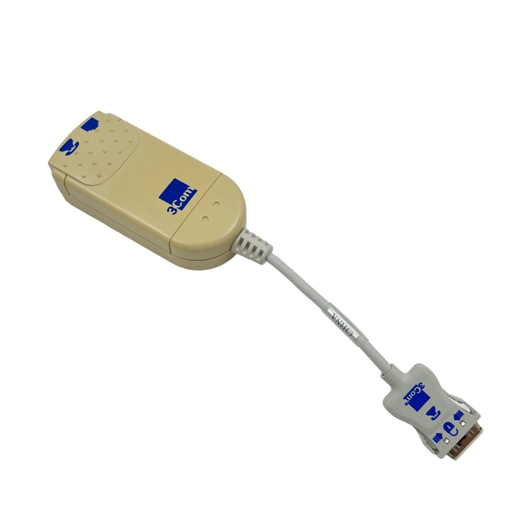 NEW 3Com 3CCFEM556-INT-CBL 3CCFEM556INTCBL Megahertz 10/100 LAN+56K PC Card