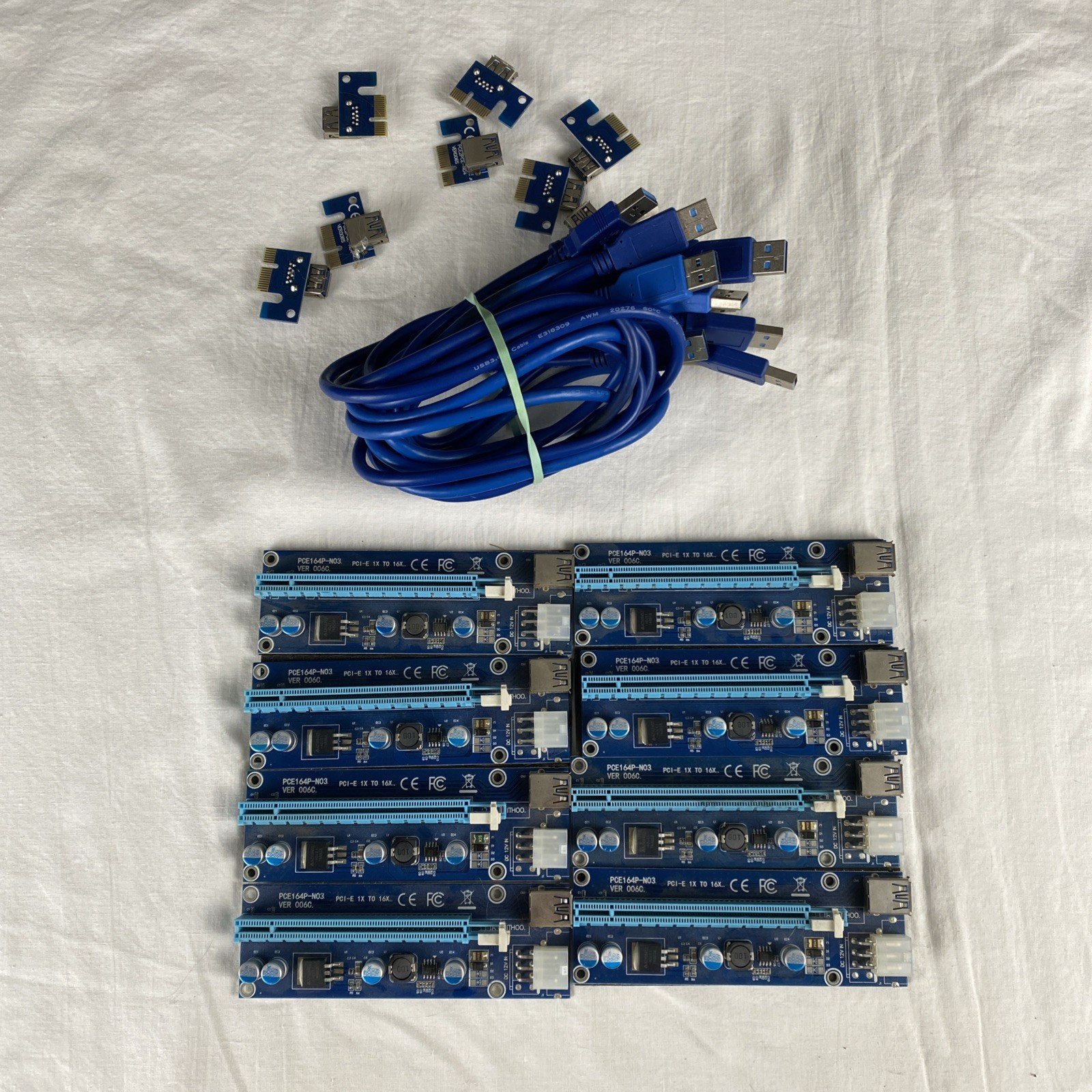 PCE164P-N03 Generic PCI Express X16 Powered Riser VER 006 lot of 8