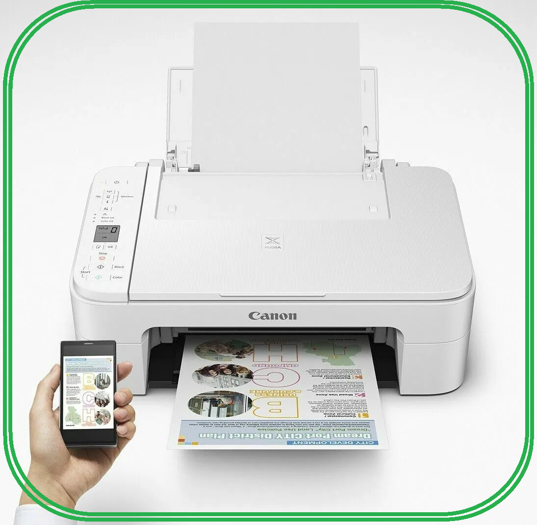 New Canon 3722 (3522) Wireless Printer-Copy-Scan-Photo-Homework-Office work