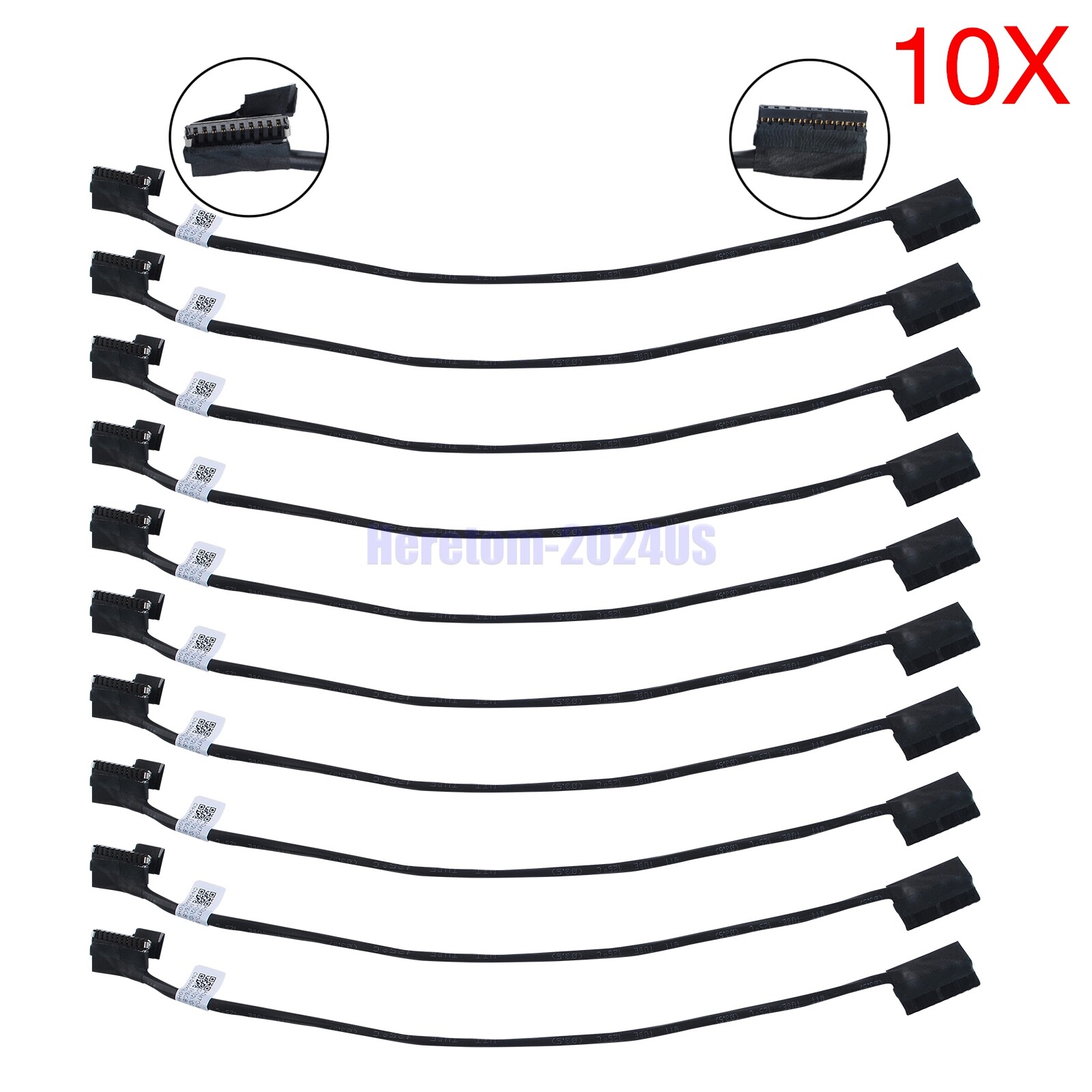 10pcs For Dell Latitud 5480 E5480 5280 5580 5590 Battery Cable 5490 5491 5495