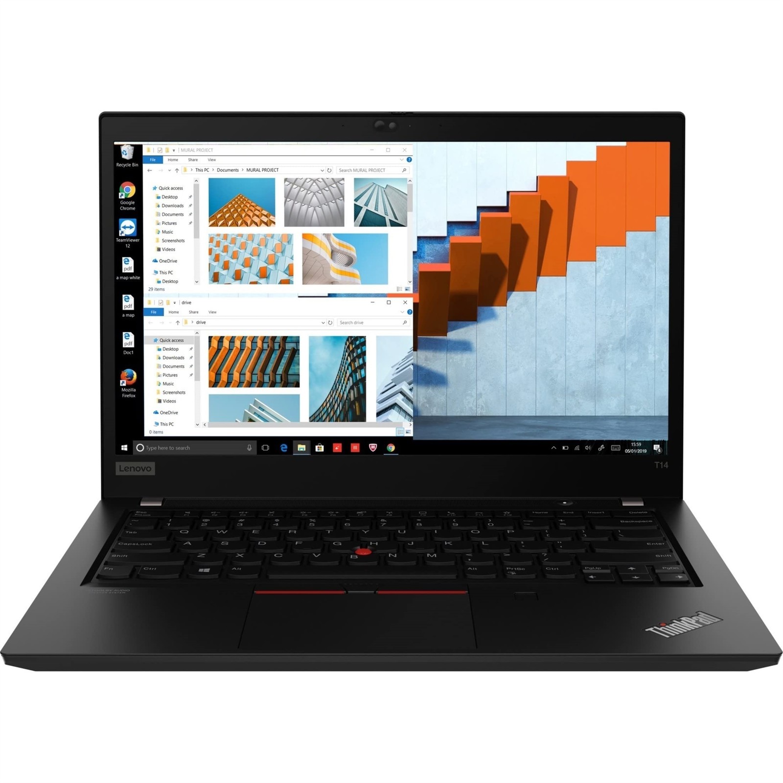 Lenovo Thinkpad T14 Gen 2 14" 16GB 1TB, Thunder Black