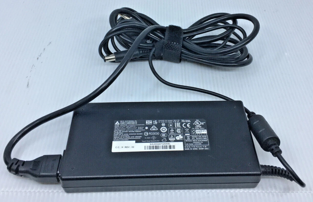Delta ADP-150VB B 19.5V 7.7A 150W Elo X-Series POS AC Adapter 7.4mm W/ Cord