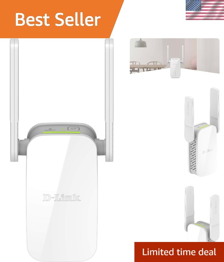 Enhance Your Home Wi-Fi with DAP-1610 AC1200 Extender – 1550 sq. ft. Coverage