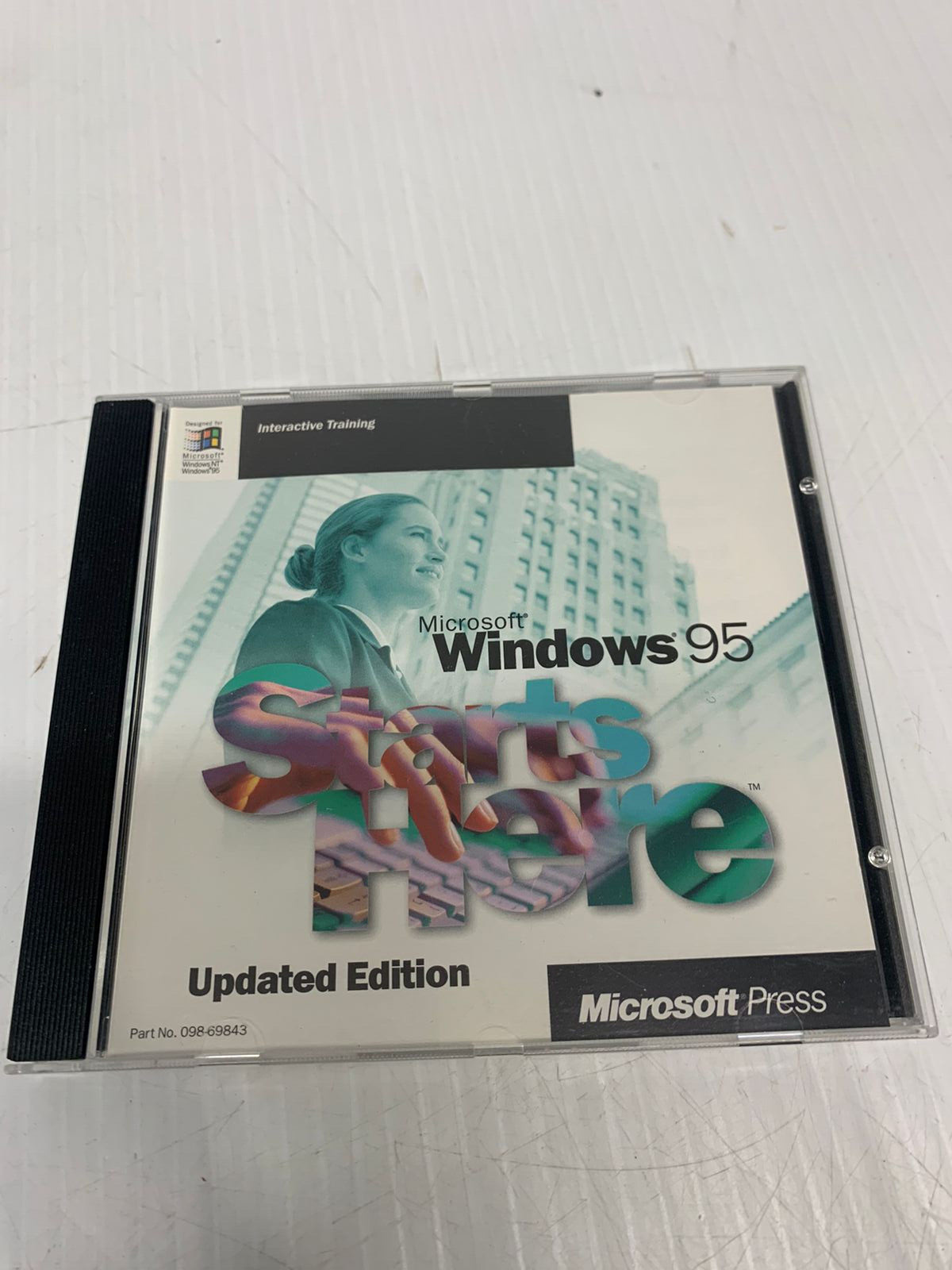 Microsoft Windows 95 Updated Edition Starts Here 098-69843 