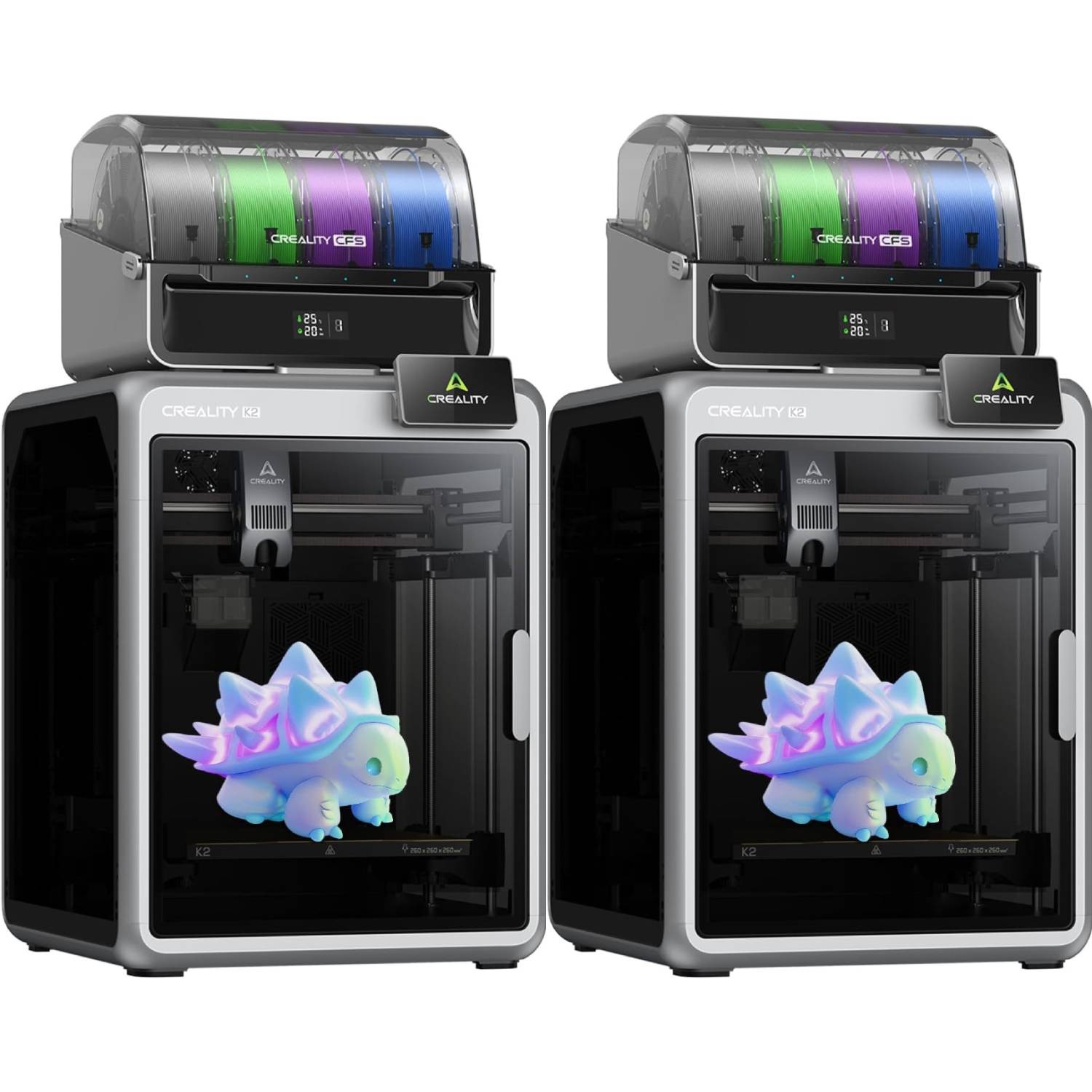 [2-Pack]Creality K2 Combo 3D Printer 600mm/s Speed MultiColor Printing
