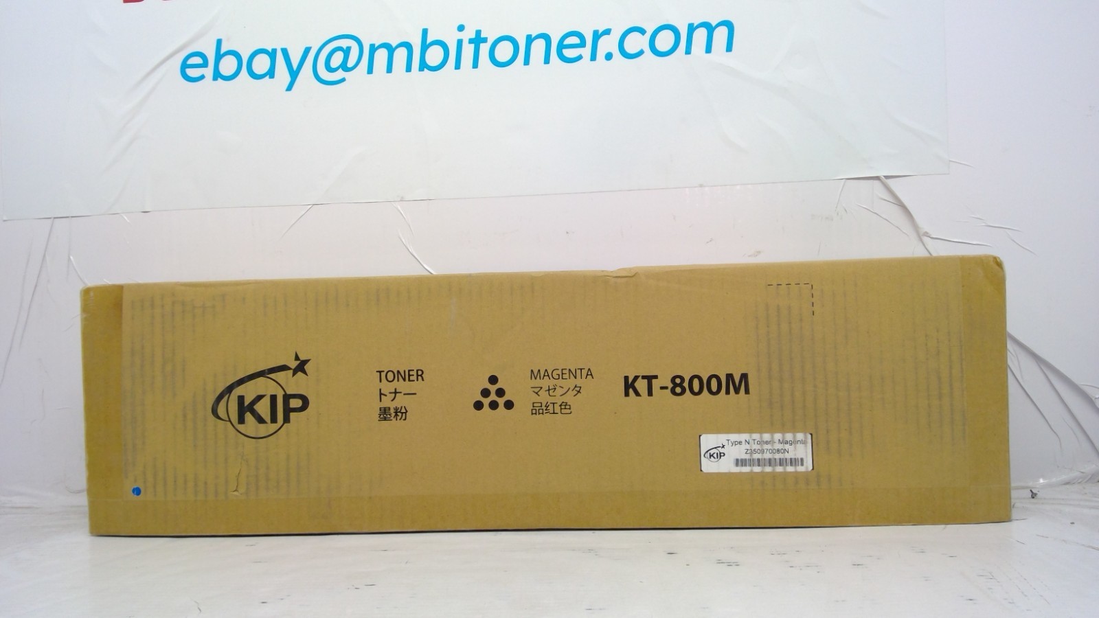 Genuine KIP KT-800M Magenta Toner*2 PACK* Z380970080N Type N Toner for KIP 850