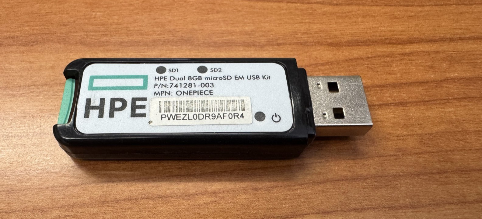 HPE 741281-003 870891-001 Dual 8Gb microSD EM USB Kit