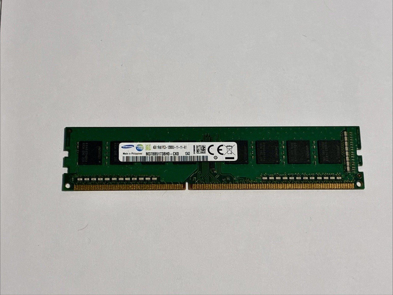 Samsung 4GB DDR3 SDRAM 240-Pin DIMM PC3-12800U