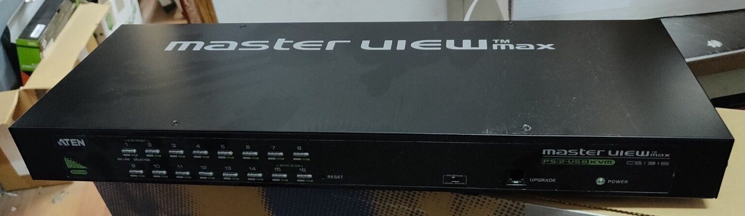 ATEN CS1316 MasterView Max 16-Port PS/2-USB KVM  - NEW not in Box